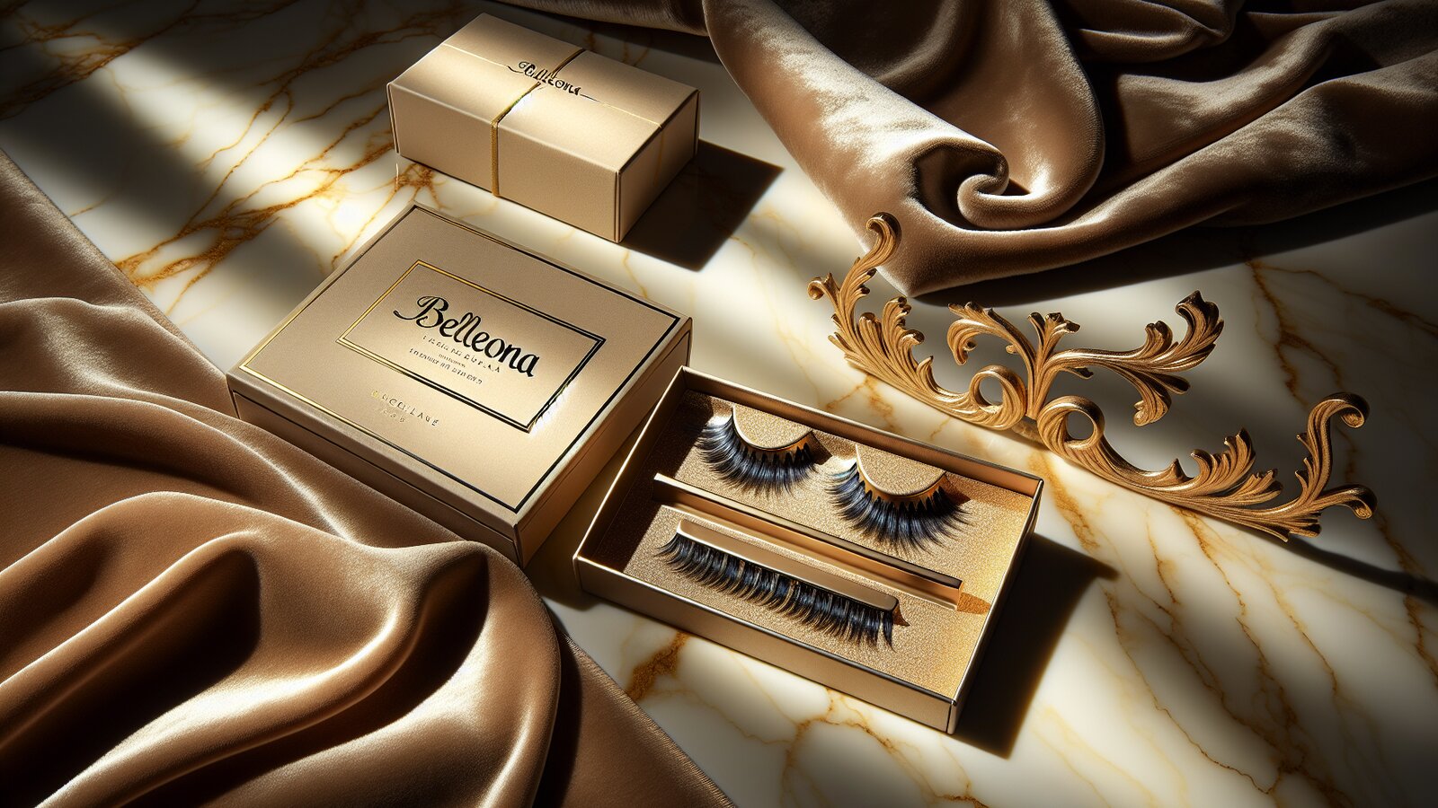 BELLEONA Volume Lashes before after